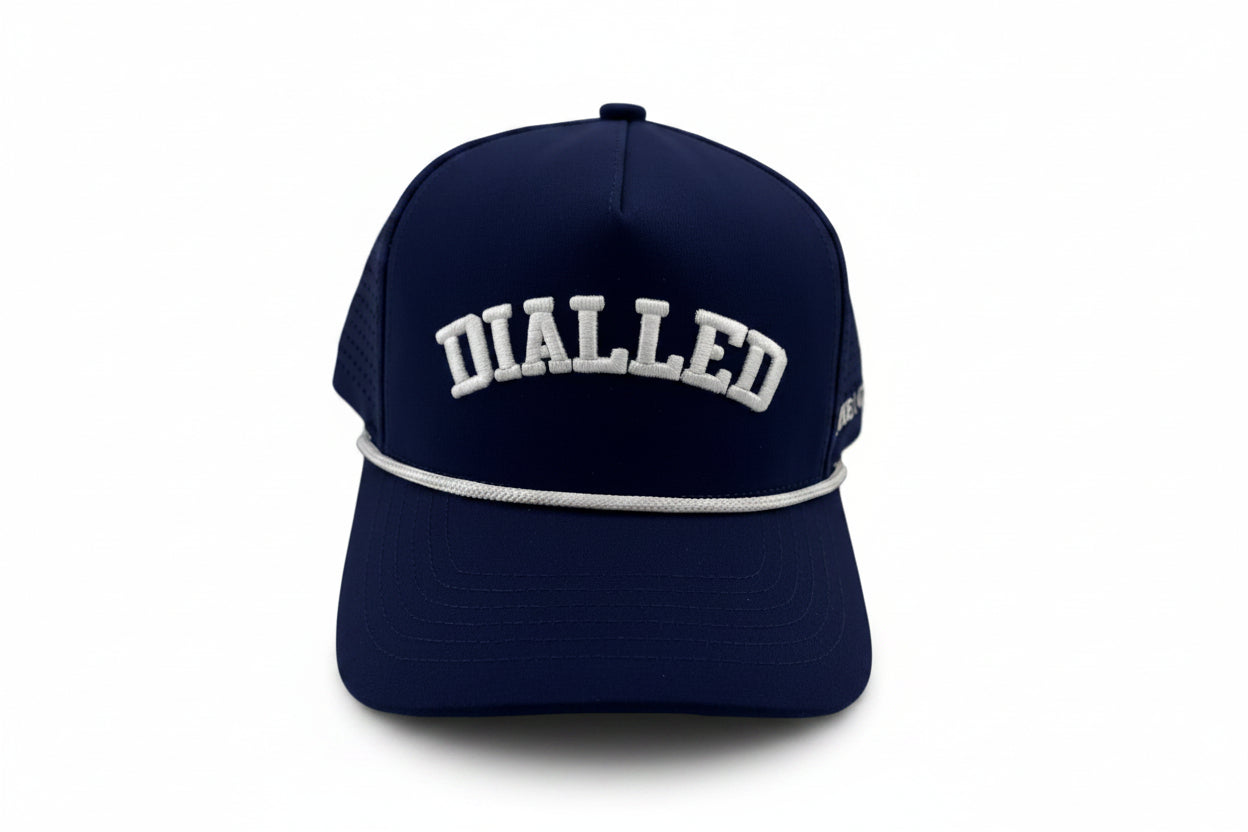 DIALLED Rope Cap - Navy