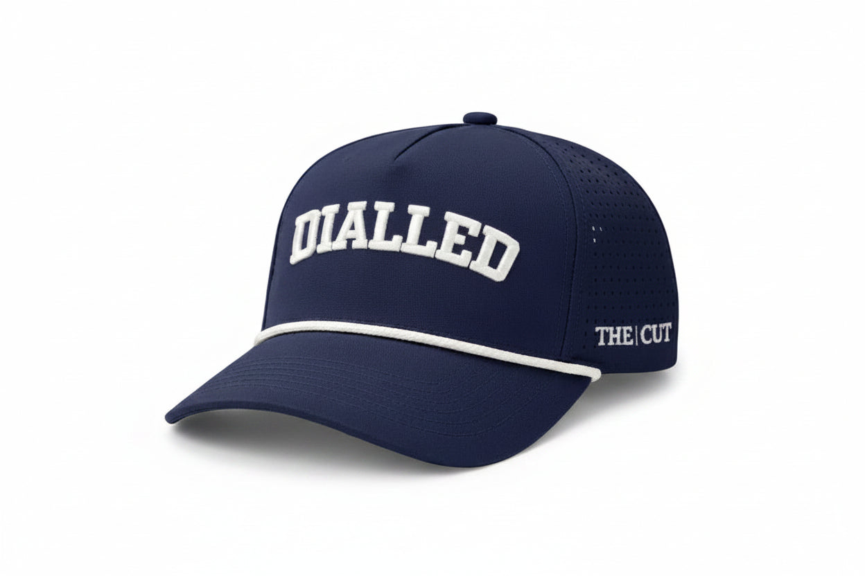DIALLED Rope Cap - Navy