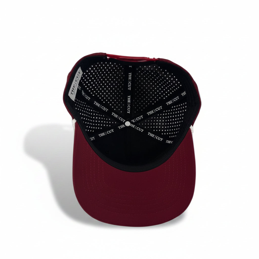 DIALLED Rope Cap - Burgundy